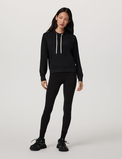 Vuori Halo Modern Pullover Hoodie - Black Heatherimages6- The Sports Edit