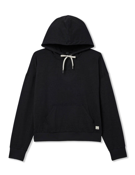 Vuori Halo Modern Pullover Hoodie - Black Heatherimages8- The Sports Edit