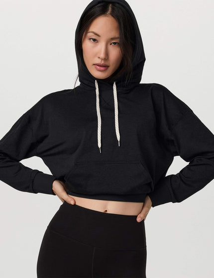 Vuori Halo Modern Pullover Hoodie - Black Heatherimages3- The Sports Edit