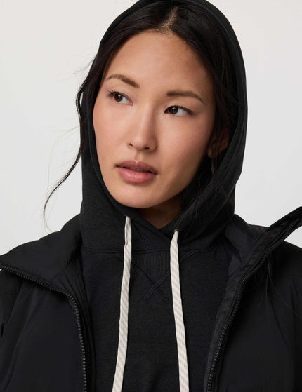 Vuori Halo Modern Pullover Hoodie - Black Heatherimages4- The Sports Edit