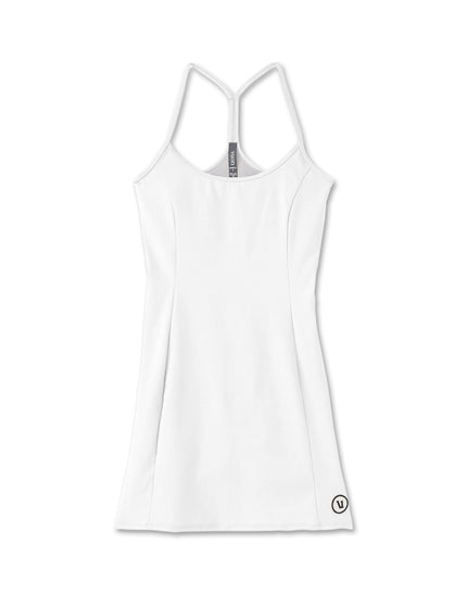 Vuori One Shot Tennis Dress - Whiteimages4- The Sports Edit