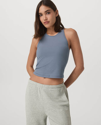 Pose Plyo Tank - Slate Blue