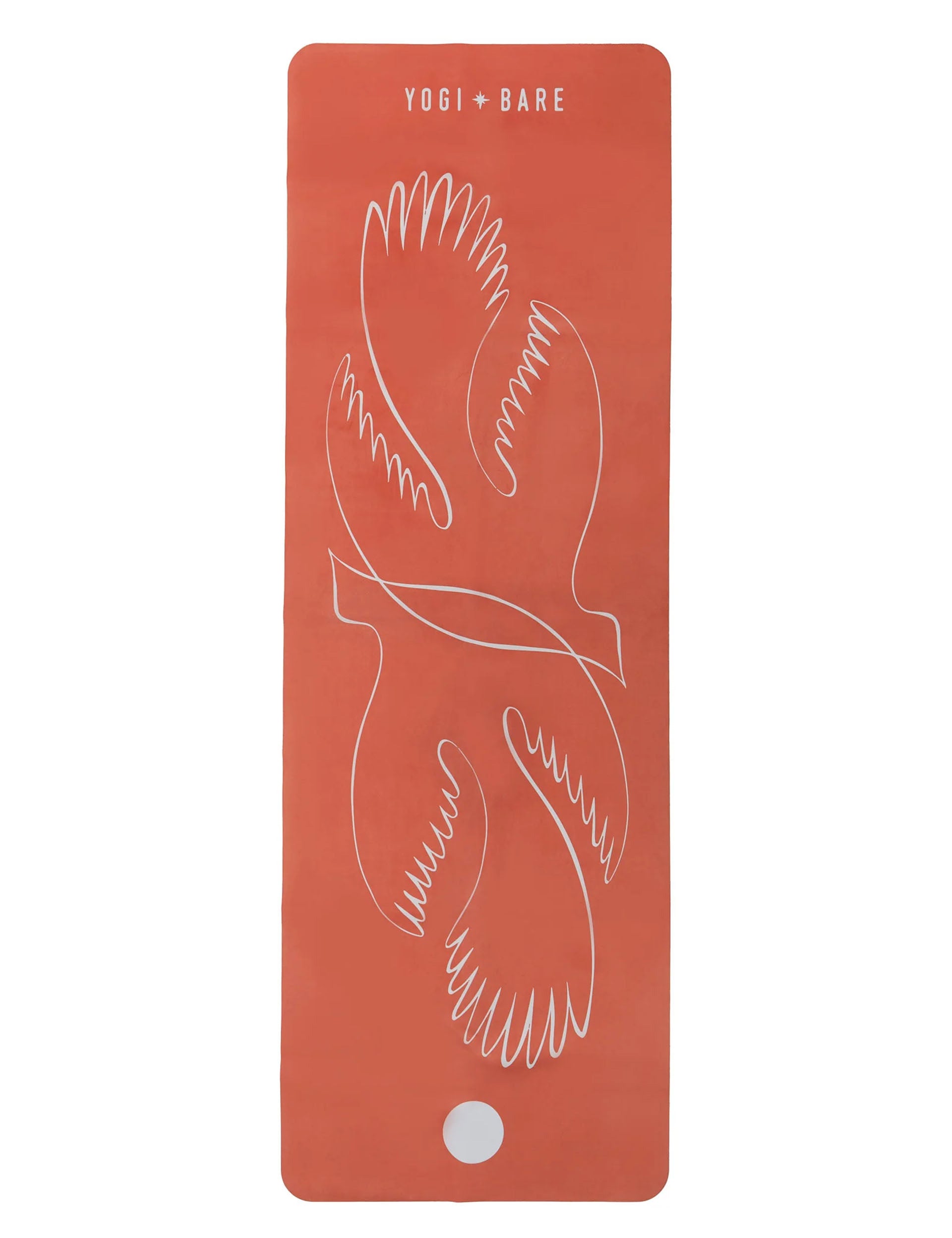 Neutral Yoga Mat Cute and Functional Design Eco-friendly and Non-slip  Perfect for Home or Studio Practice 