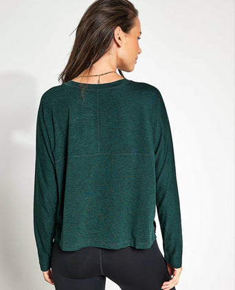 ReSet Long Sleeve Tee - Moss
