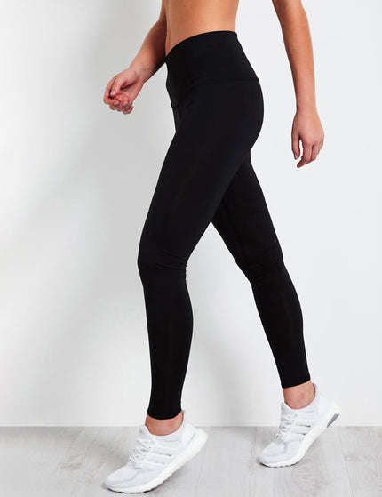 Teeki Solid Black Hot Pantimages1- The Sports Edit