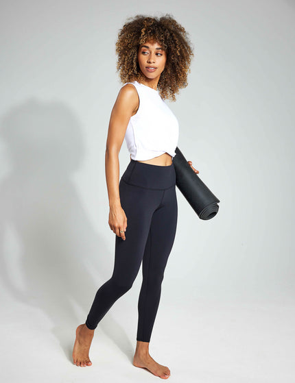 Alo Yoga Cover Tank - Whiteimages3- The Sports Edit