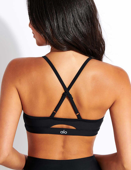 Alo Yoga Airlift Intrigue Bra - Blackimages3- The Sports Edit