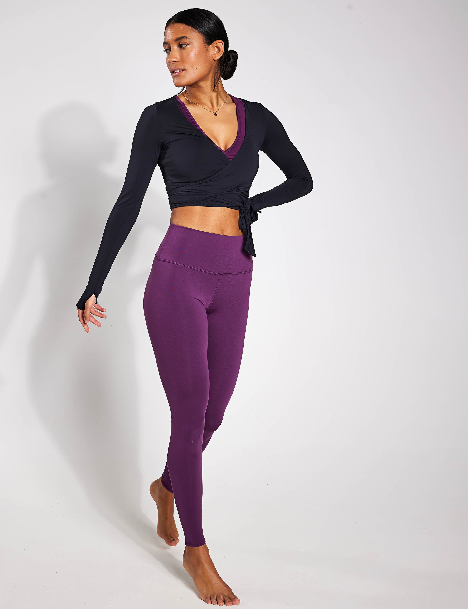 Avia Women's Yoga Wrap Top - … curated on LTK