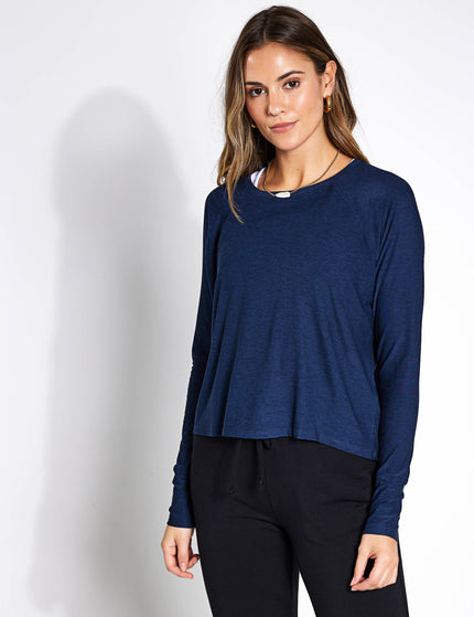 Beyond Yoga Featherweight Daydreamer Pullover - Nocturnal Navyimages1- The Sports Edit