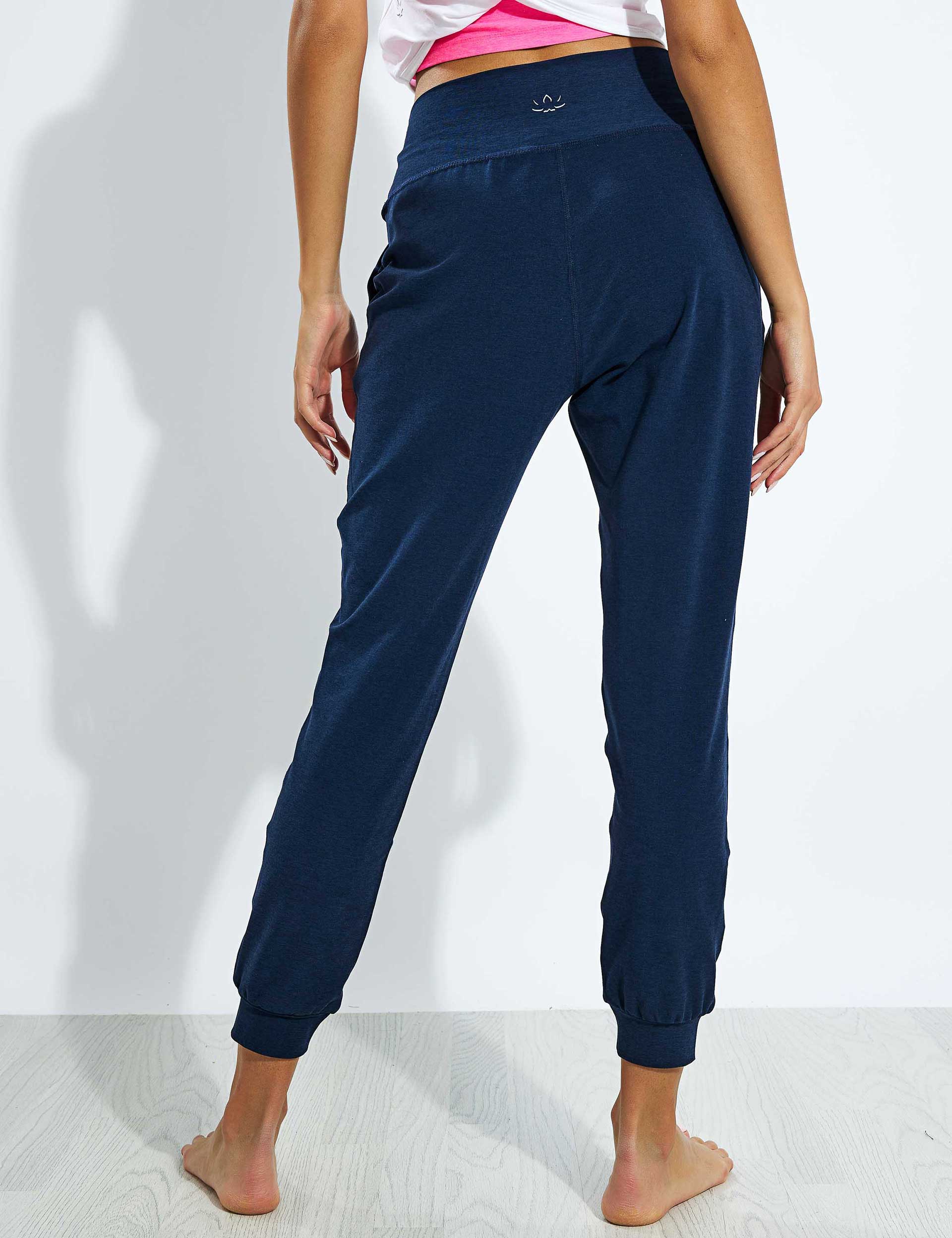 Beyond Yoga Spacedye Midi Jogger Nocturnal Navy The Sports Edit