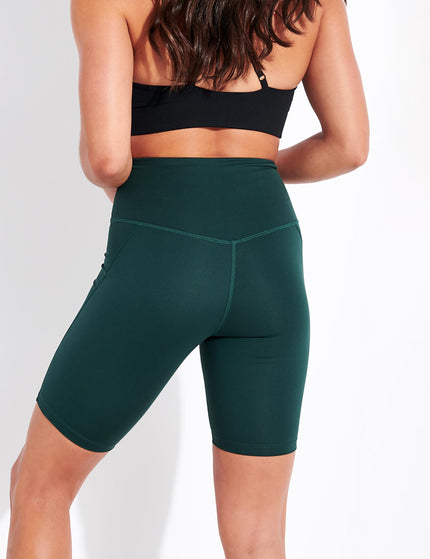 Girlfriend Collective High Waisted Bike Short - Mossimages3- The Sports Edit