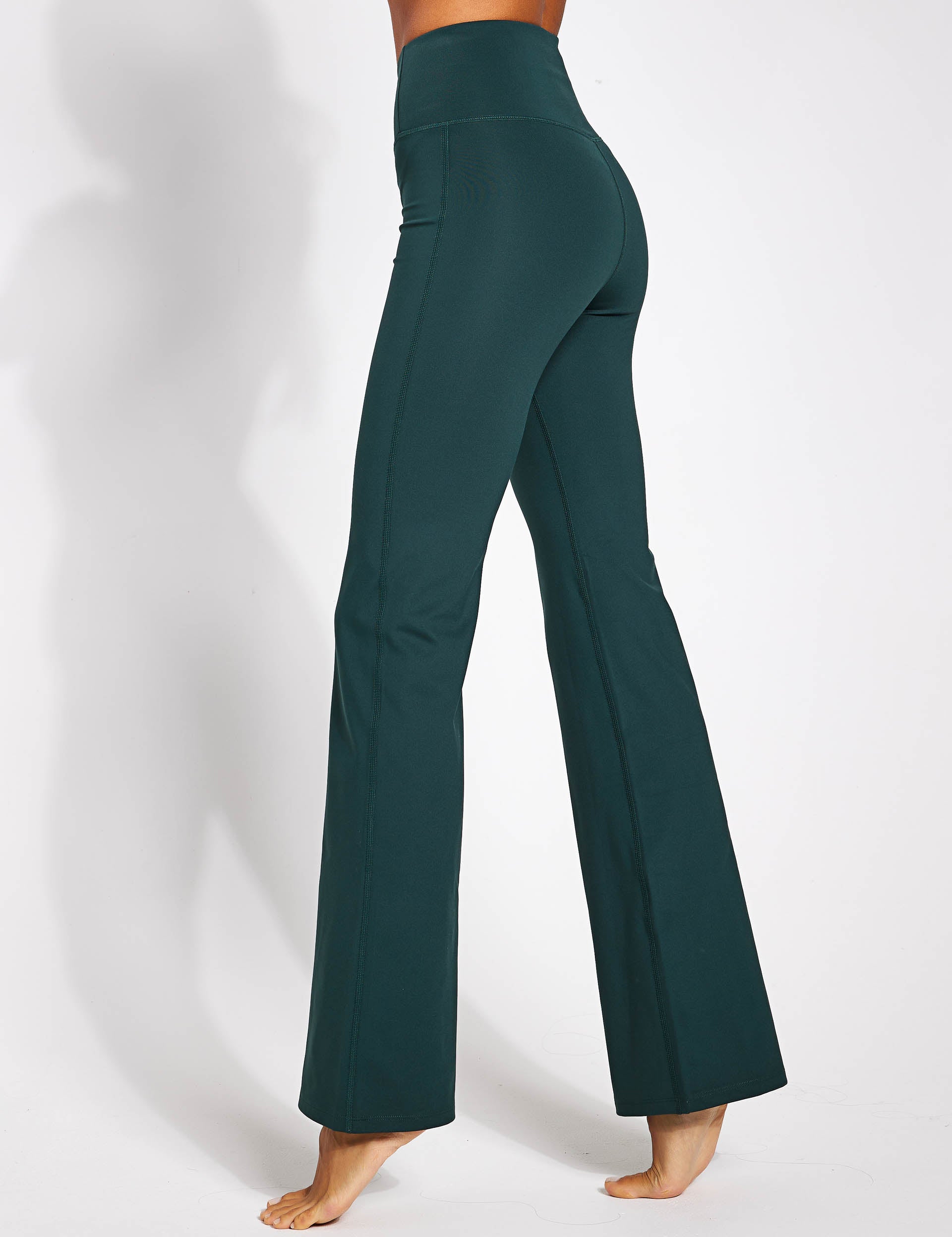Compressive Flare Legging Moss
