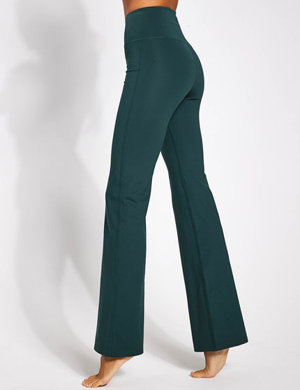 Girlfriend Collective Compressive Flare Legging - Mossimages1- The Sports Edit