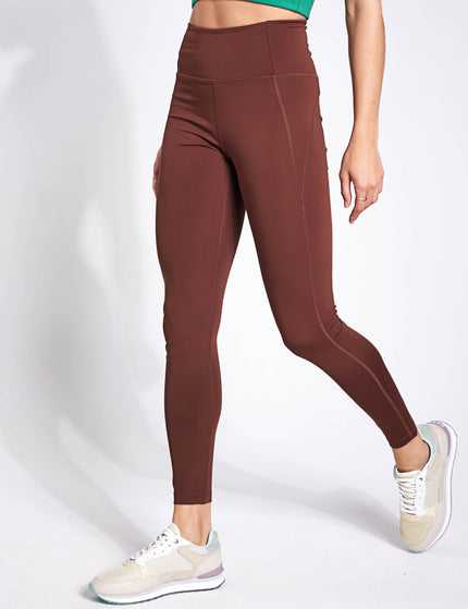 Girlfriend Collective Compressive High Waisted Legging - Earthimages4- The Sports Edit