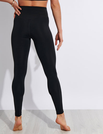 Girlfriend Collective FLOAT High Waisted Legging - Blackimages3- The Sports Edit
