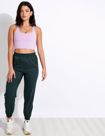 Girlfriend Collective Summit Track Pant - Mossimages2- The Sports Edit