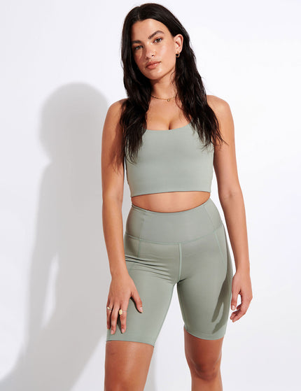 Girlfriend Collective High Waisted Bike Short - Agaveimages2- The Sports Edit