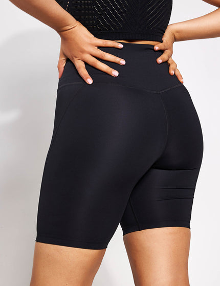 Girlfriend Collective High Waisted Bike Short - Blackimages2- The Sports Edit