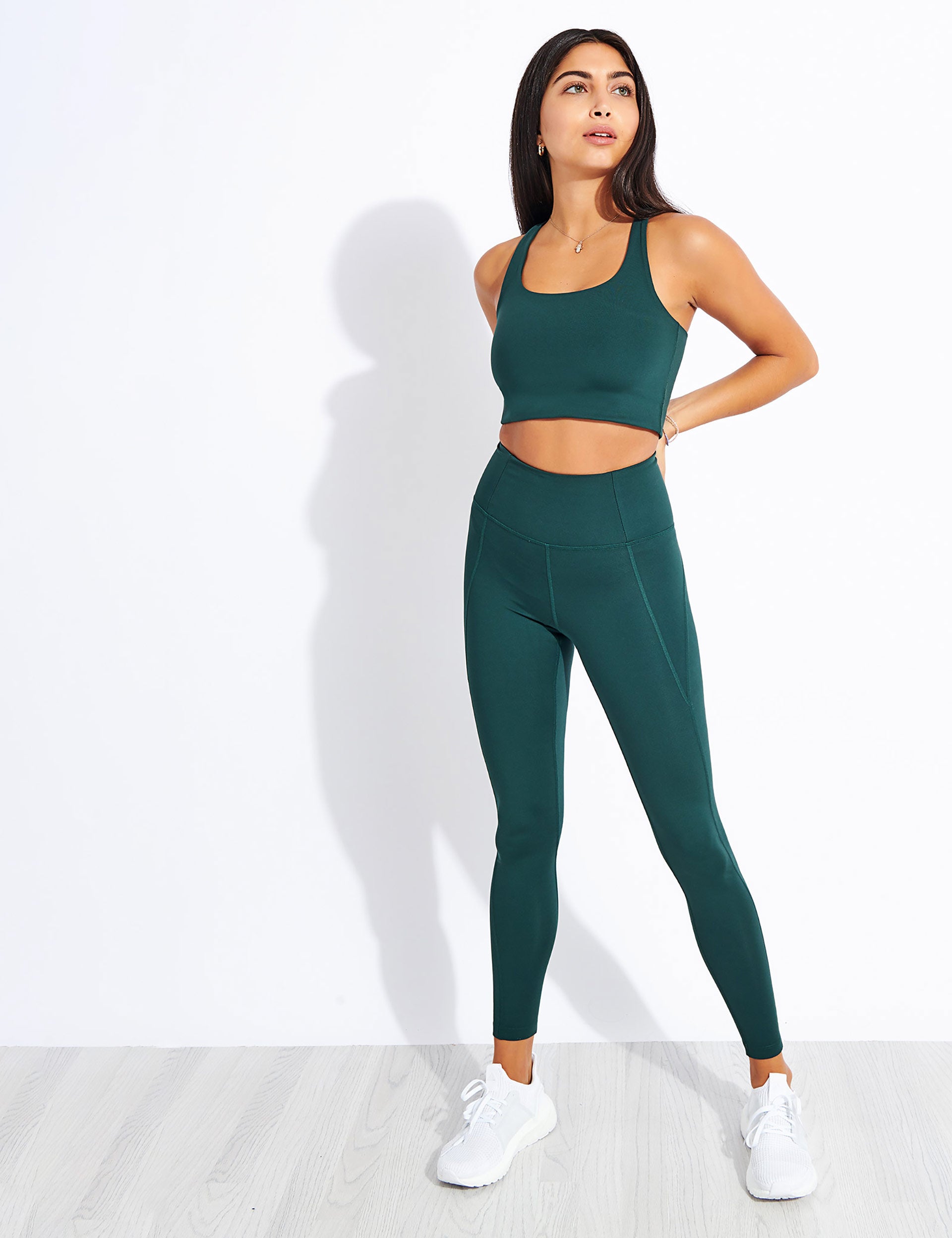 Buy GIRLFRIEND COLLECTIVE Green Paloma Sport Bra - Agave At 40