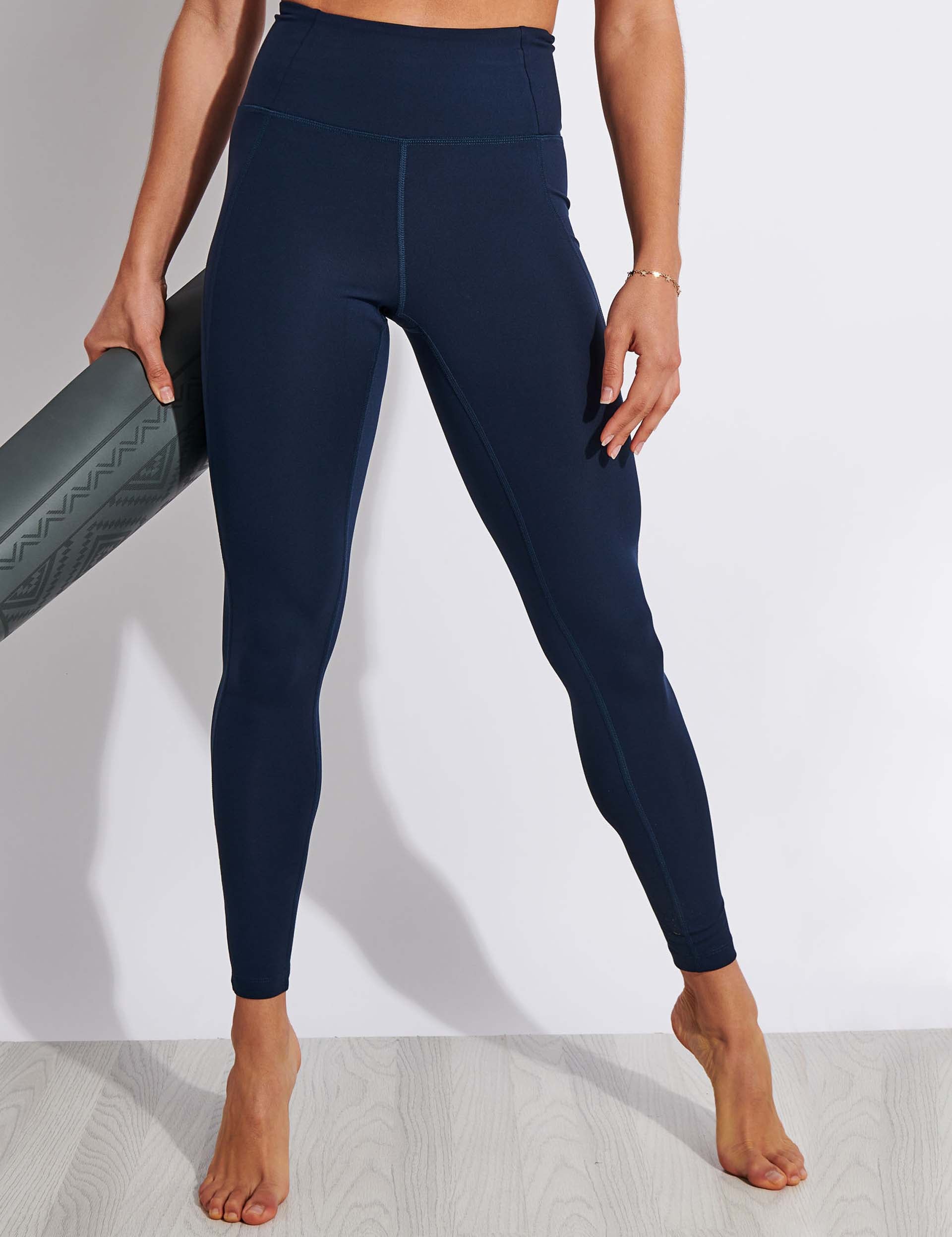 Girlfriend Collective Midnight Compressive High-Rise Legging Navy Blue Size  Larg