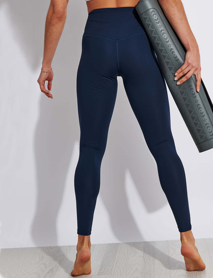 Girlfriend Collective Compressive High Waisted Legging - Midnightimages3- The Sports Edit