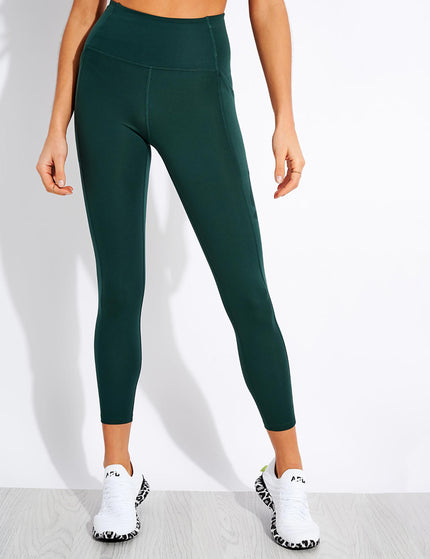 Girlfriend Collective High Waisted 7/8 Pocket Legging - Mossimages1- The Sports Edit