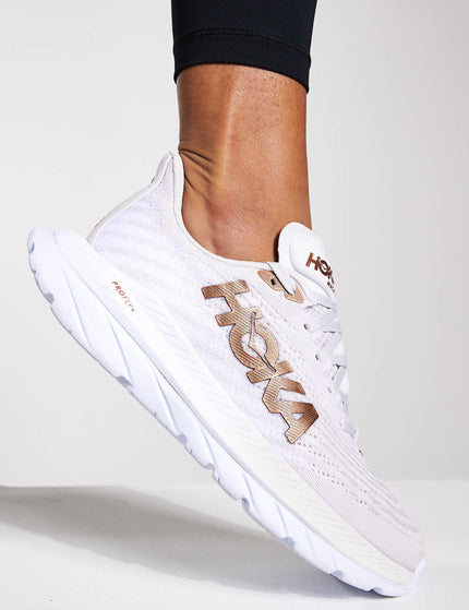 HOKA Mach 5 - White/Copperimages2- The Sports Edit