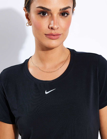 Nike Dri-FIT One Luxe Short-Sleeve Top - Blackimages4- The Sports Edit
