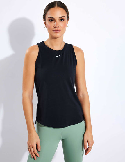Nike Dri-FIT One Luxe Tank - Black/Reflective Silverimages1- The Sports Edit