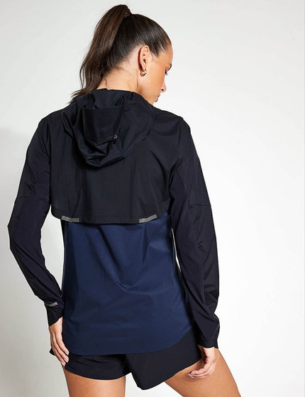 ON Running Weather Jacket - Black/Navyimages2- The Sports Edit