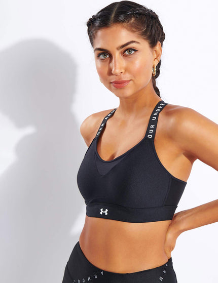 Under Armour Infinity High Sports Bra - Blackimages1- The Sports Edit
