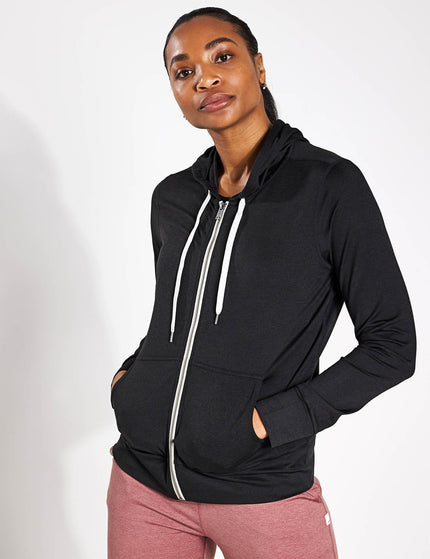 Vuori Halo Performance Hoodie 2.0 - Black Heatherimages1- The Sports Edit