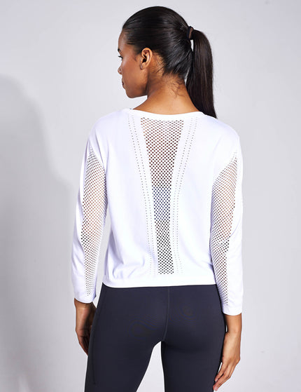 Varley Halldale Seamless Long Sleeve - Snow Whiteimages2- The Sports Edit