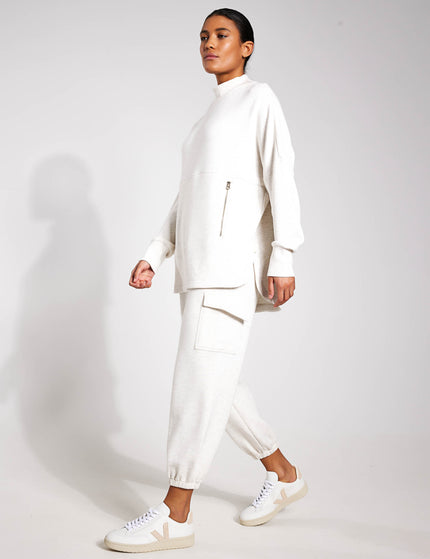 Varley Bay Sweat - Ivory Marlimages6- The Sports Edit