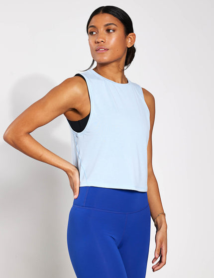 YMO Crop It Tank - Lighter Sky Blueimages4- The Sports Edit