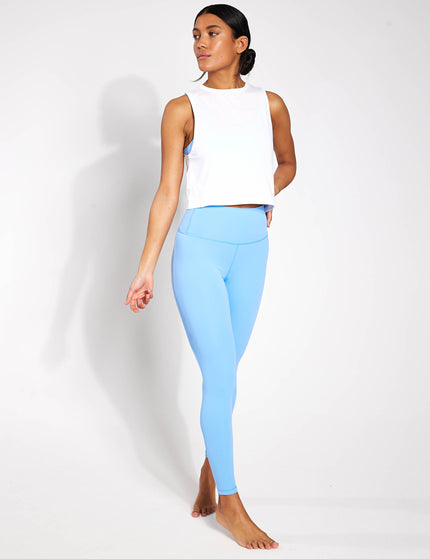 YMO Crop It Tank - Whiteimages4- The Sports Edit