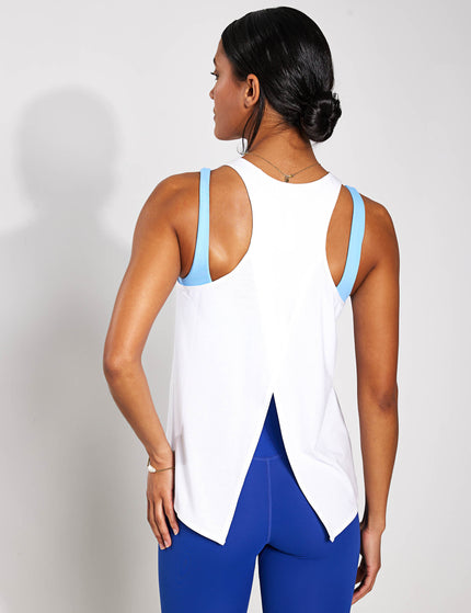 YMO Motion Tie Tank - Whiteimages6- The Sports Edit