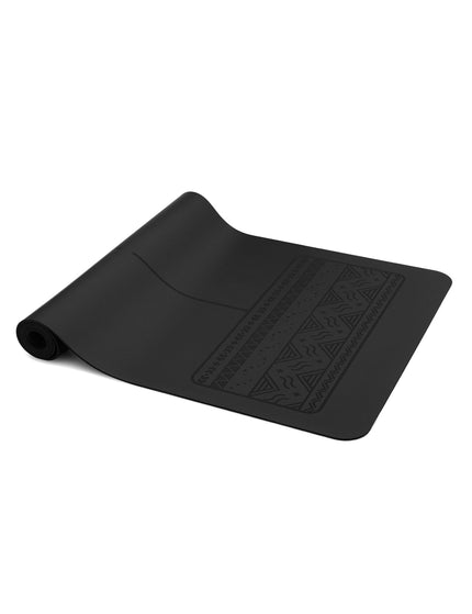 YOGI BARE Paws Natural Rubber Yoga Mat 4mm - Blackimages5- The Sports Edit