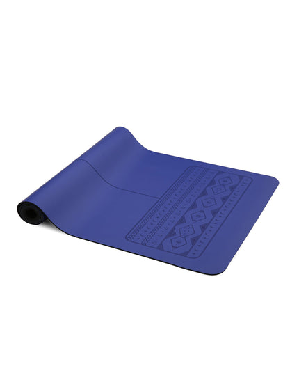 Yogi Bare Paws Natural Rubber Yoga Mat 4mm - Blueimages4- The Sports Edit