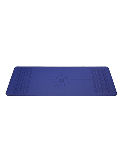 Yogi Bare Paws Natural Rubber Yoga Mat 4mm - Blueimages5- The Sports Edit
