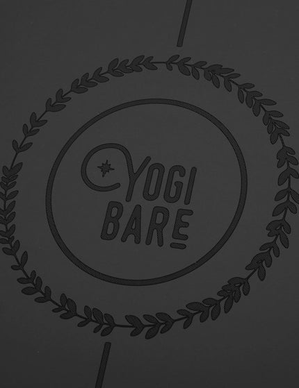 YOGI BARE Paws Light Natural Rubber Travel Yoga Mat 2mm - Blackimages5- The Sports Edit