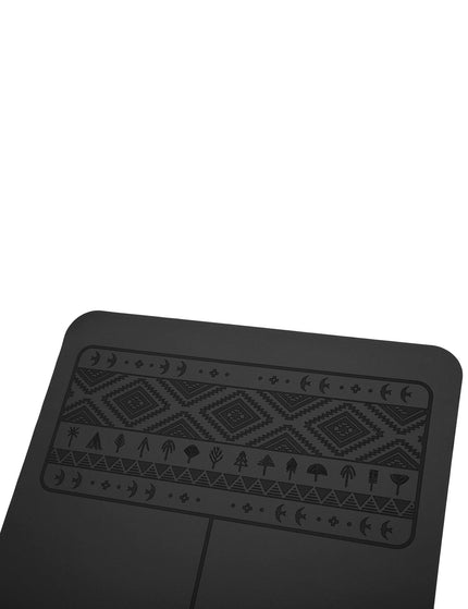 YOGI BARE Paws Light Natural Rubber Travel Yoga Mat 2mm - Blackimages6- The Sports Edit