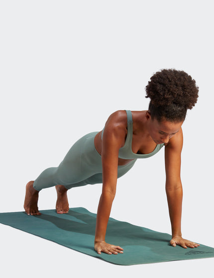 Adidas Yoga Studio Luxe 7/8 Leggings - Silver Greenimages4- The Sports Edit
