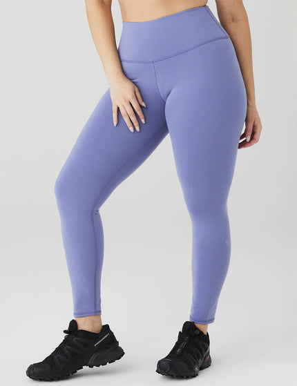 Alo Yoga 7/8 High Waisted Airbrush Legging - Infinity Blueimages7- The Sports Edit