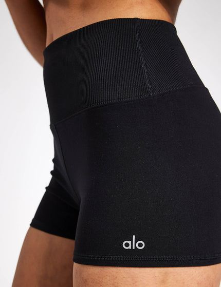 Alo Yoga Alosoft Aura Short - Blackimages3- The Sports Edit