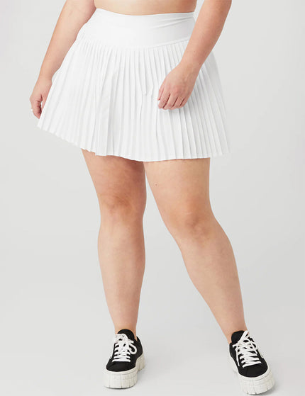 Alo Yoga Grand Slam Tennis Skort - Whiteimages5- The Sports Edit