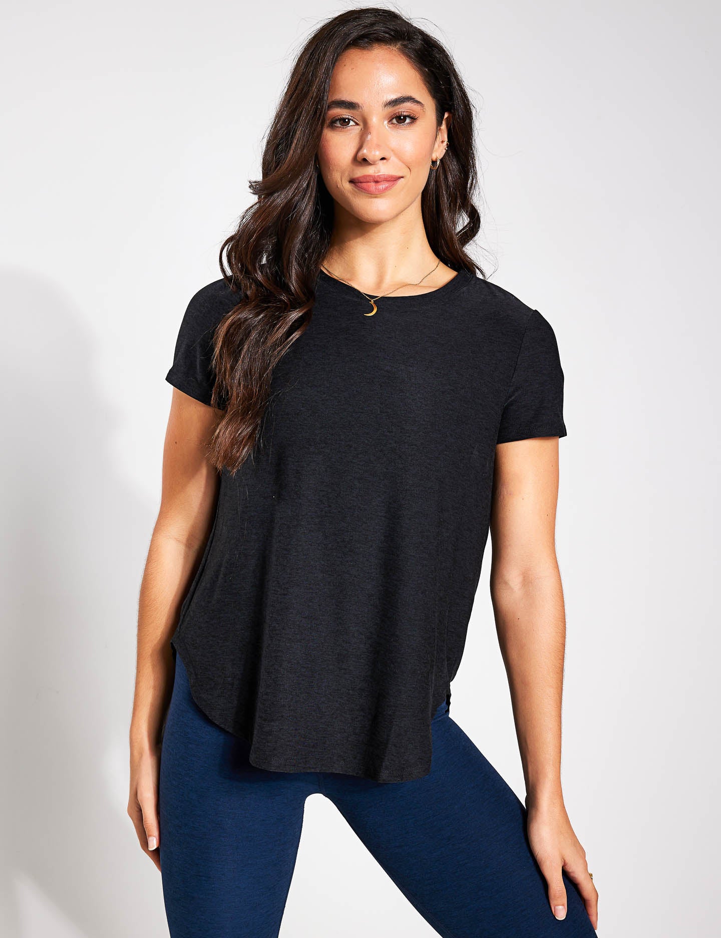 Featherweight On Down Low Tee Darkest Night