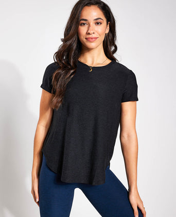 Featherweight On The Down Low Tee - Darkest Night