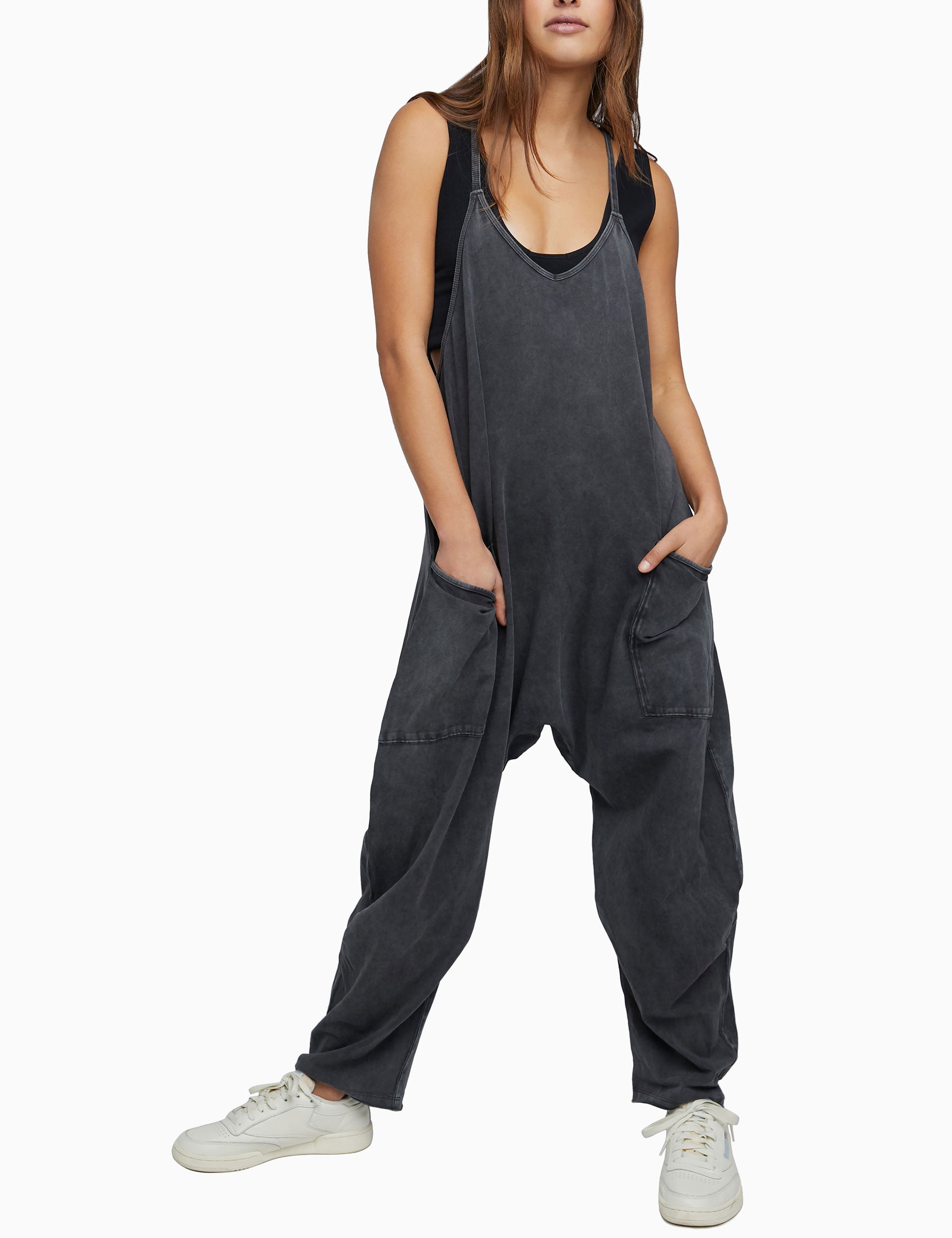 FP Movement Hot Shot Onesie Washed Black The Sports Edit