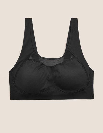 Goodmove Extra High Impact Non Wired Sports Bra A-E - Blackimages6- The Sports Edit